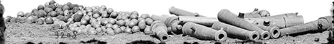 cannon and ammunition